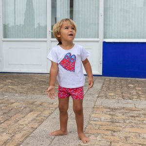MariCruz boxer licra granate