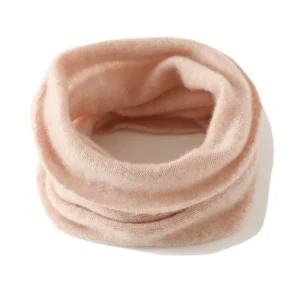 Polaina de cuello ligera de pura cachemira