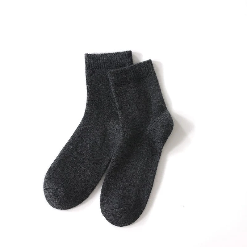 Calcetines de invierno 100% cachemira Calcetines térmicos de cachemira Calcetines para el hogar y para dormir - Imagen 6