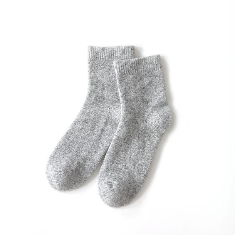 Calcetines de invierno 100% cachemira Calcetines térmicos de cachemira Calcetines para el hogar y para dormir - Imagen 7