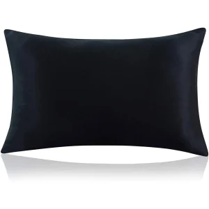 Funda de almohada 100% seda morera de 25 momme con cremallera oculta