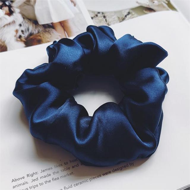 Gomas para el pelo de seda de morera pura, 30 gomas para el pelo de seda momme para dormir & Peinado - Imagen 4