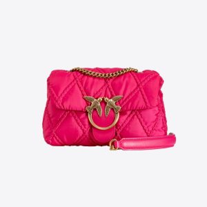 Pinko bolso mini love puff rhombus