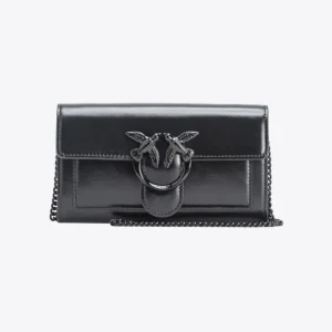 Pinko cartera love bag negra