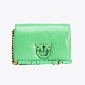 Pinko bolso classic love puff verde