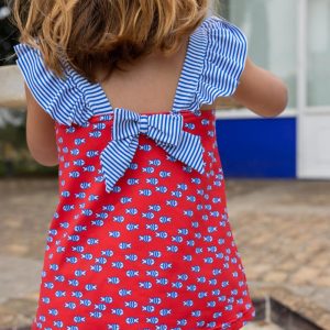 MariCruz vestido granate