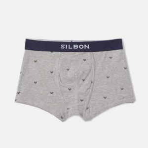 Silbon boxer gris raquetas marinas