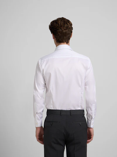 Silbon camisa vestir blanca puño simple easy iron - Imagen 6