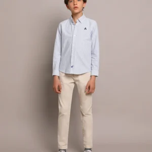 Scalper camisa oxford rayas cuello botón