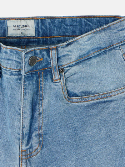 Silbon pantalon sport jeans azul medio - Imagen 3