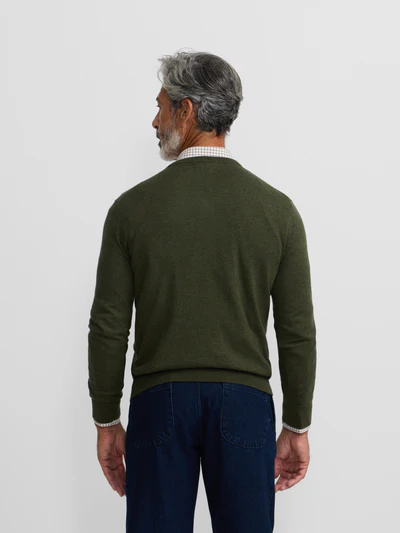 Silbon jersey cuello pico verde - Imagen 7