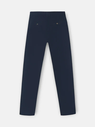 Silbon pantalon chino casual azul marino - Imagen 8