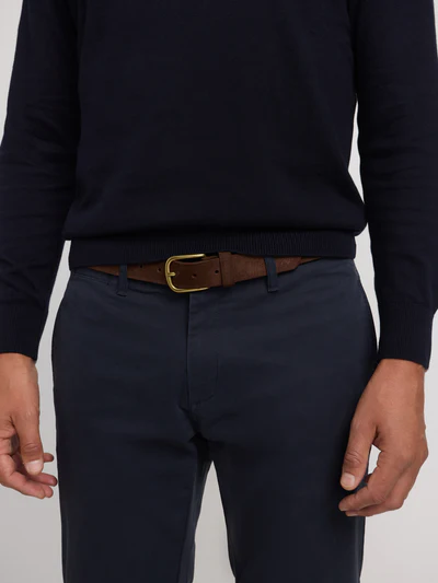 Silbon pantalon chino casual azul marino - Imagen 4