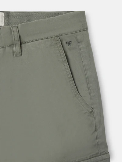 Silbon pantalon cargo casual verde - Imagen 3