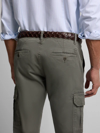 Silbon pantalon cargo casual verde - Imagen 5