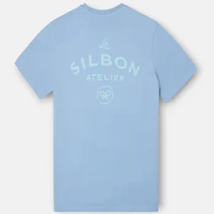 Silbon camiseta atelier azul