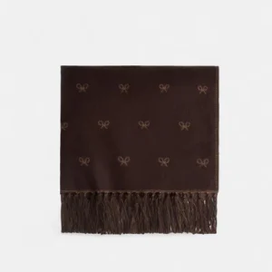 Silbon bufanda raqueta marron