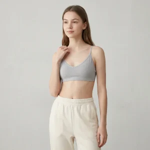 1501G TOP DE NIÑA SEGUNDA PIEL GRIS