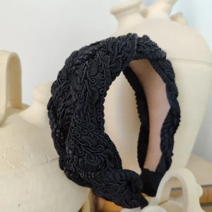 Diadema barroca negra
