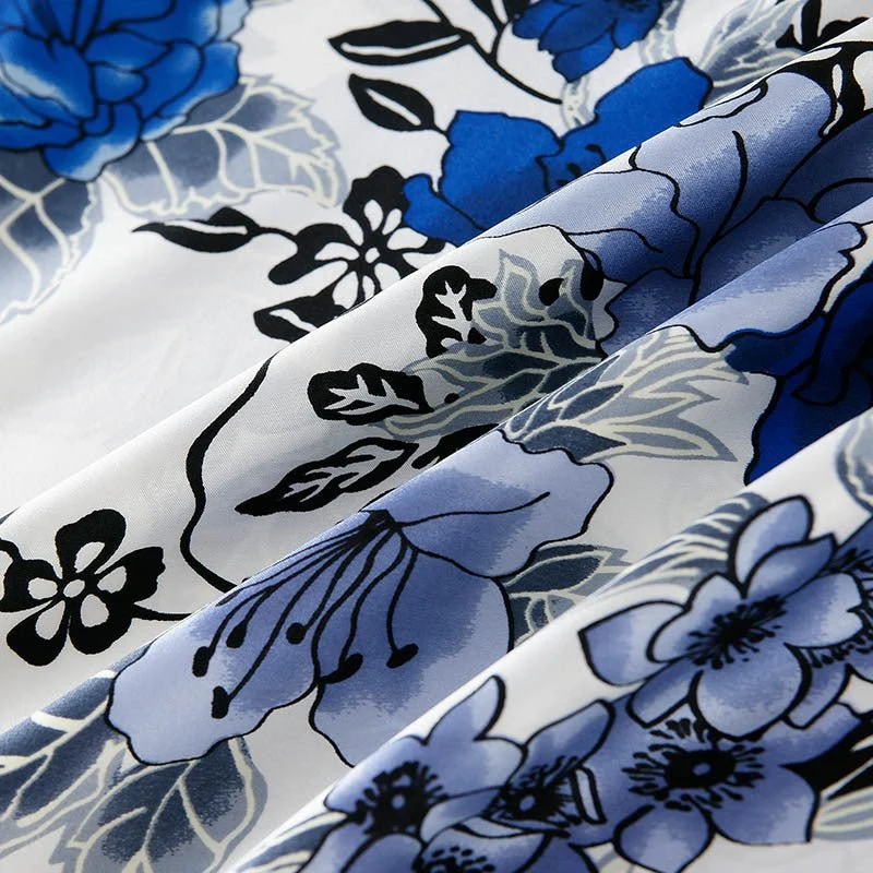 19 Momme Funda de almohada de seda para ama de casa Cremallera oculta Estampados florales variados - Imagen 5