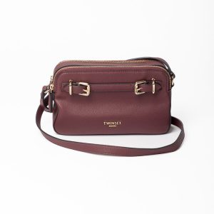 Twinset bolso bandolera con hebillas