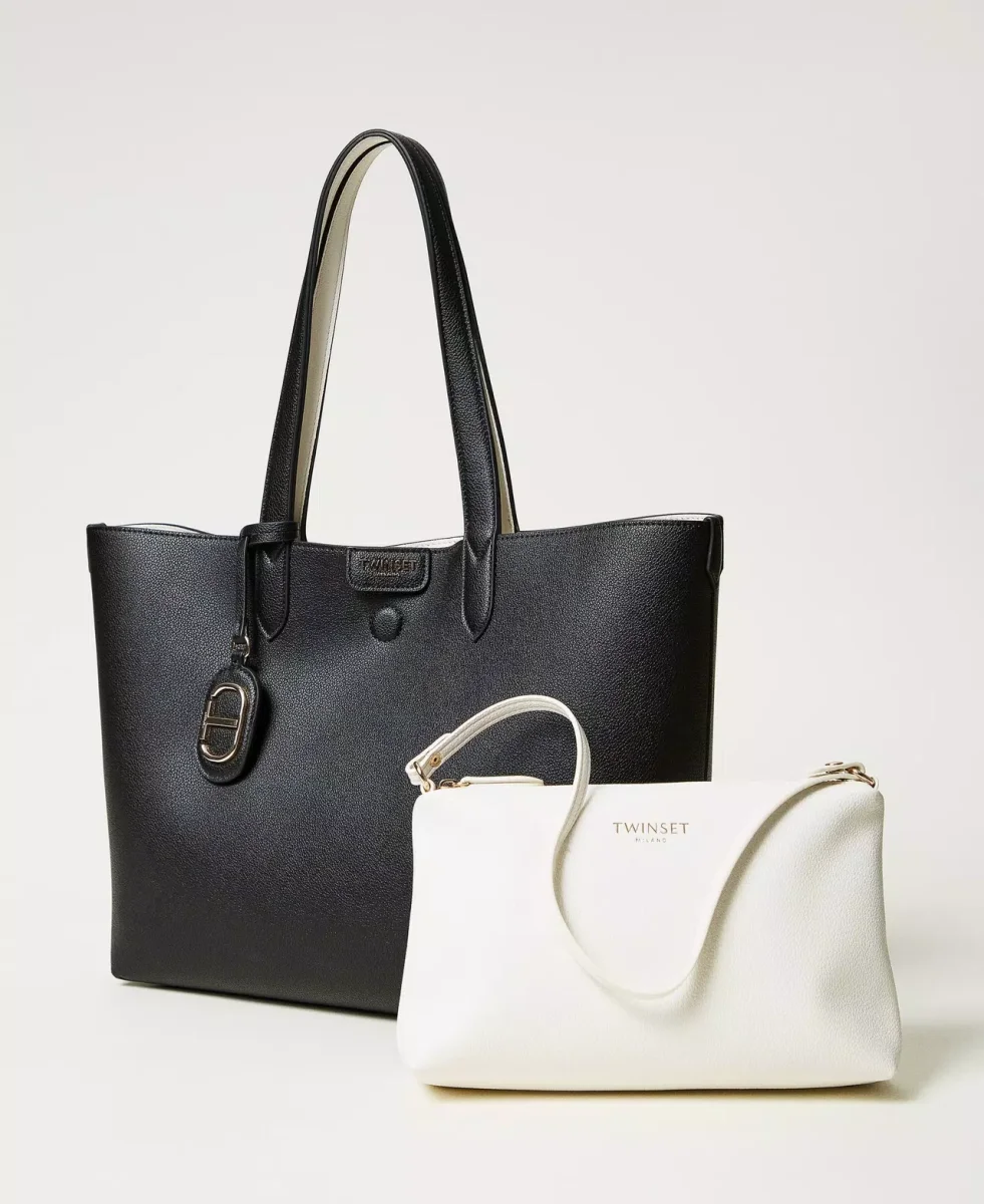 Twinset bolso shopper reversible - Imagen 3