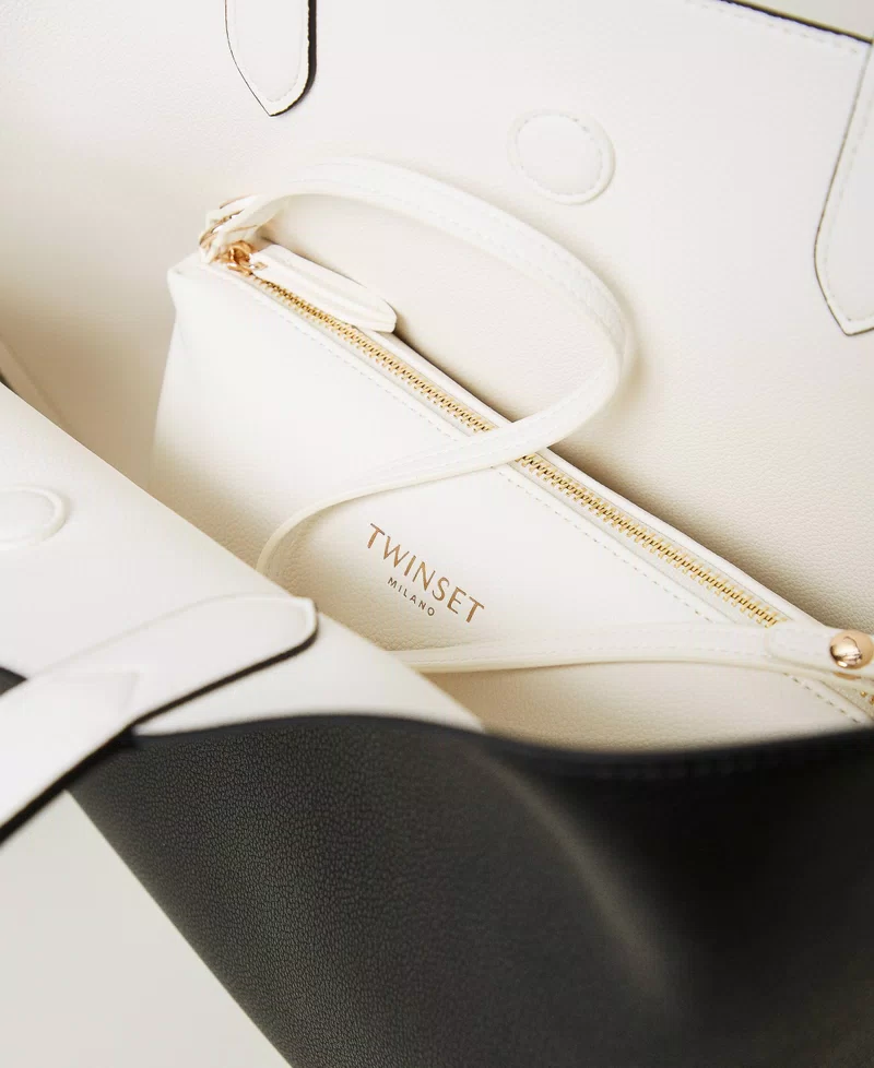 Twinset bolso shopper reversible - Imagen 5