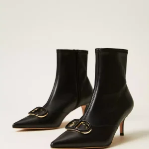 Twinset botines con oval