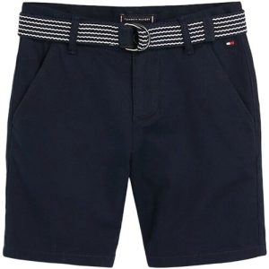 Tommy pantalón corto chino con cinturo niño
