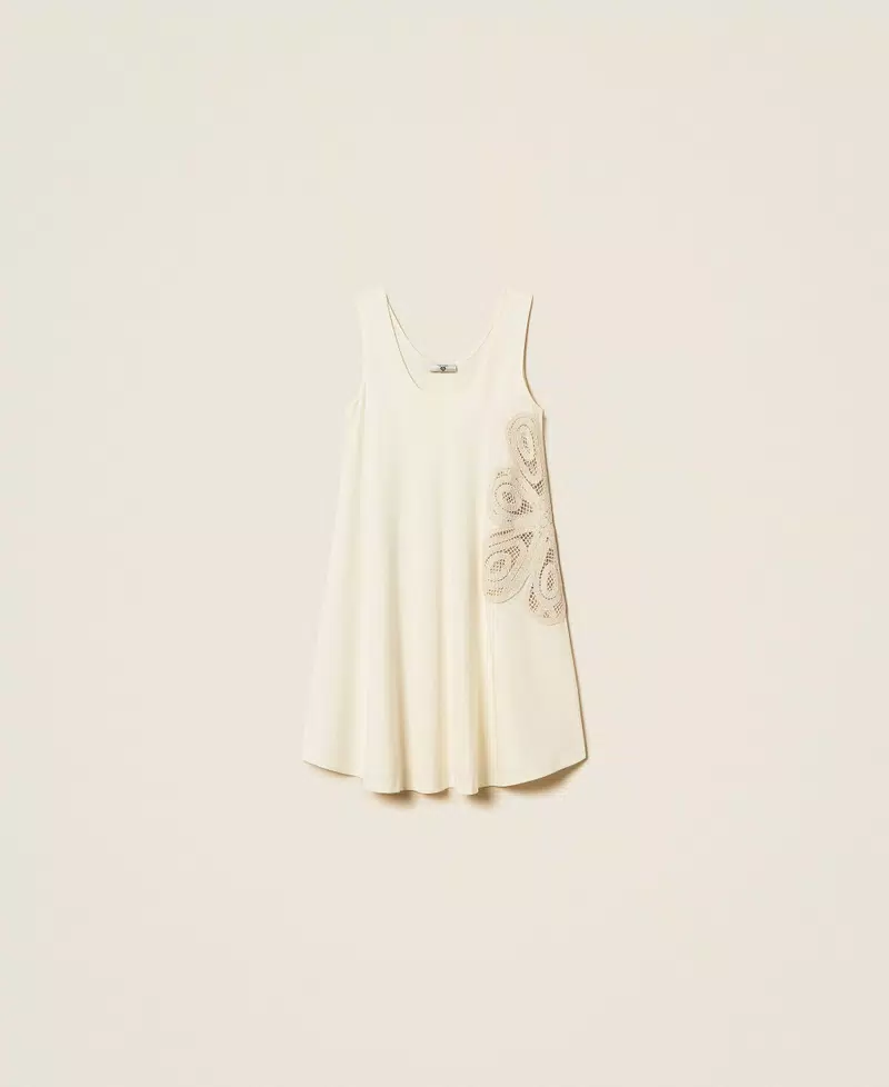 Twinset maxitop con bordado de ganchillo - Imagen 6