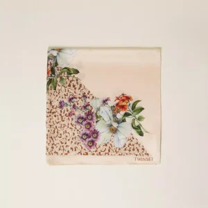 Twinset pañuelo con estampado de flores