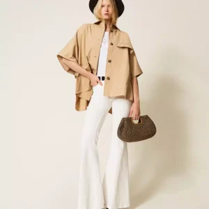 Twinset pocho trench de gabardina