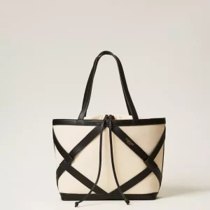 Twinset bolso shopper de lona