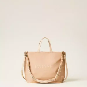 Twinset bolso shopper con logotipo