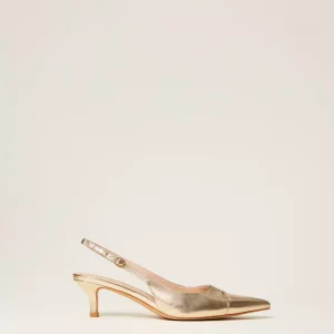 Twinset zapato de salon destalonado de piel