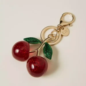 Twinset llavero con cerezas de resina