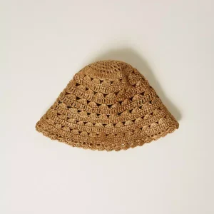 Twinset sombrero estilo pescador de ganchillo