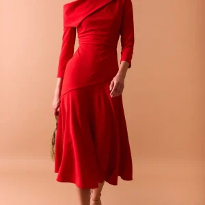 Coosy vestido mara rojo
