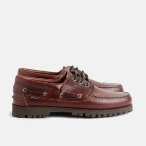 Silbon zapato nautico clasico marron