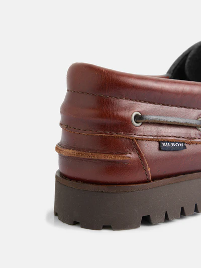 Silbon zapato nautico clasico marron - Imagen 5