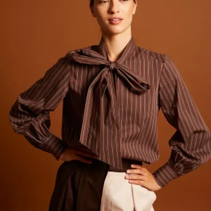 Coosy camisa Maria marron