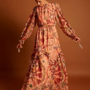 Coosy vestido Alessandra salmon