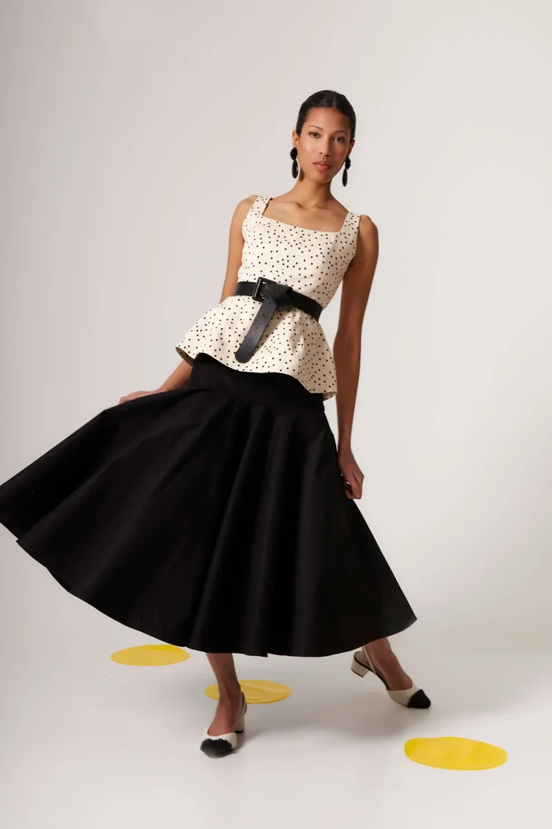 Coosy top mika lunares crudo - Imagen 7