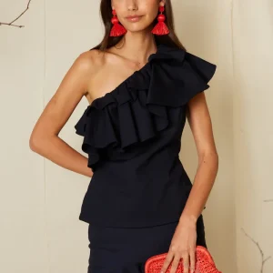 Coosy top Loraine marino