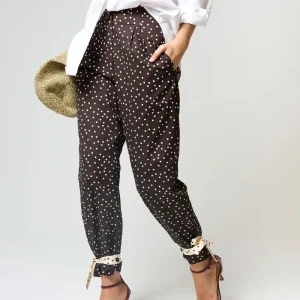 Coosy pantalon ezra marron