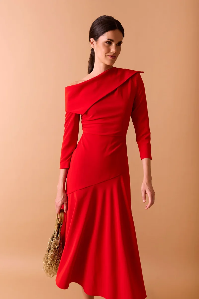 Coosy vestido mara rojo - Imagen 3