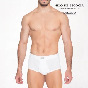 5065 SLIP ABIERTO CALADO HILO DE ESCOCIA