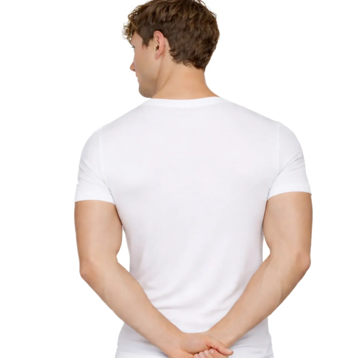 5206 CAMISETA MANGA CORTA CANALÉ CUELLO PICO - Imagen 3