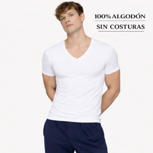 5206 CAMISETA MANGA CORTA CANALÉ CUELLO PICO