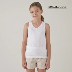 5470 CAMISETA TIRANTES BLANCOOL